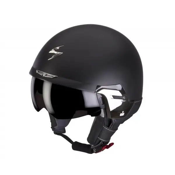 Casco jet Scorpion Exo 100 Padova II nero opaco nero