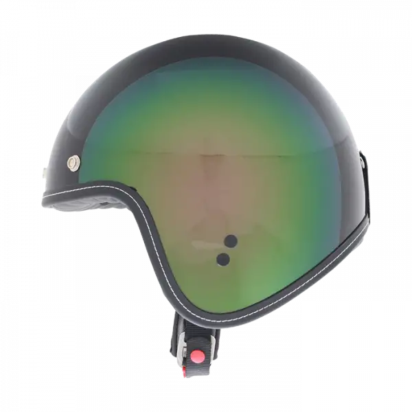 Casco jet Diesel Old Jack Multi Verde perlato