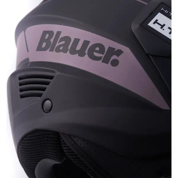 Casco jet Blauer BRAT Titanio Nero Opaco