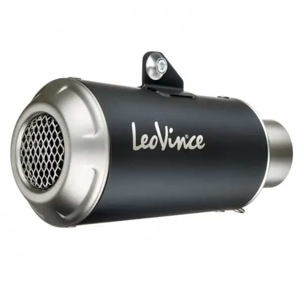 Leovince Scarico Lv-10 Black Edition per Benelli Leoncino Trail 500 