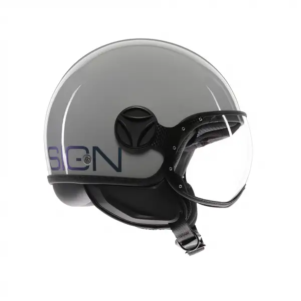 Casco jet Momodesign FGTR CLASSIC E2206 FLIP Blu Fucsia