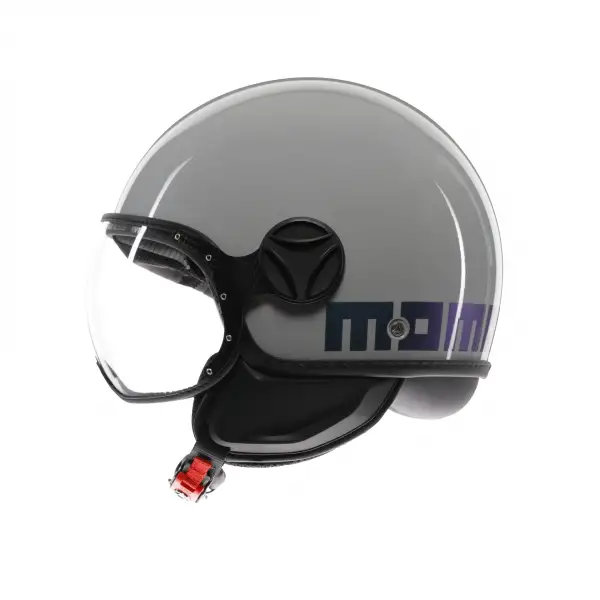 Casco jet Momodesign FGTR CLASSIC E2206 FLIP Blu Fucsia
