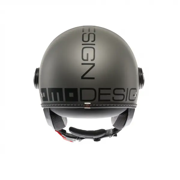Casco jet Momodesign FGTR EVO E2206 MONO Titanio Nero opaco