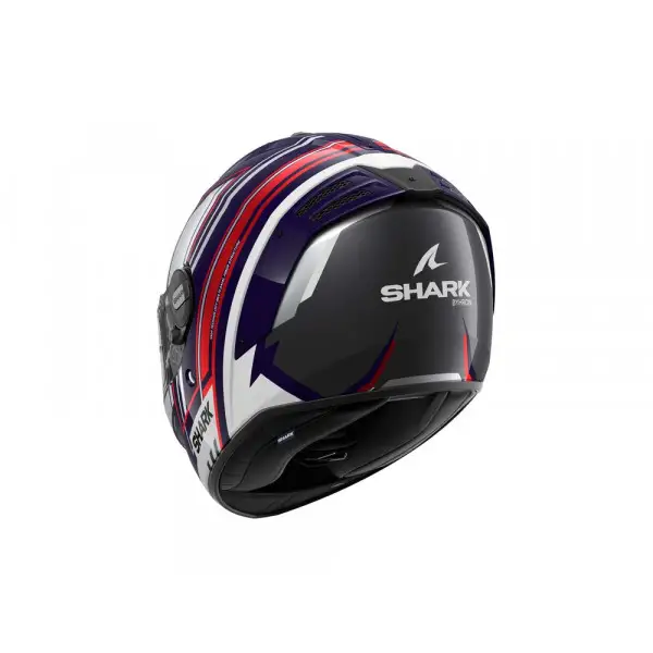 Casco integrale Shark SPARTAN RS BYHRON Blu Rosso Grigio