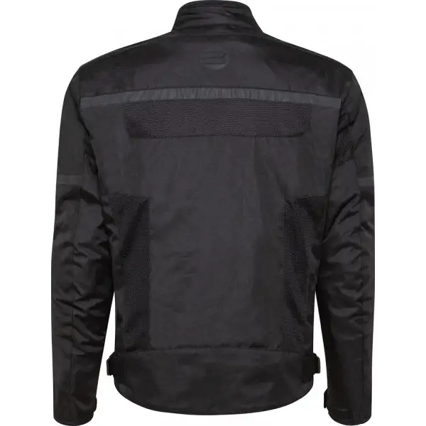 Giacca moto touring Befast STEIN CE Certificata 3 strati Nero