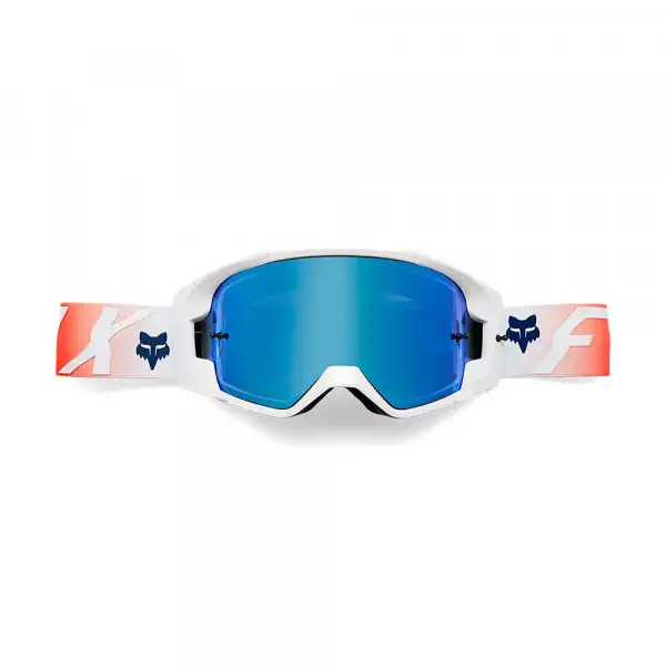 Occhiali cross Fox Racing VUE RYVR LE BLUE SPARK Bianco Navy