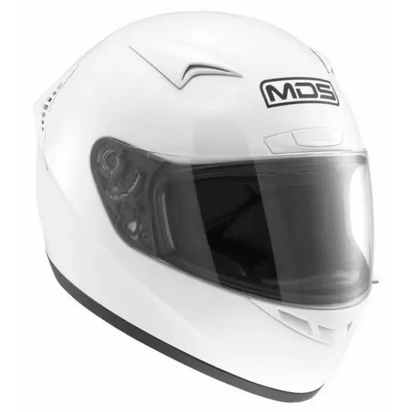 Casco moto Mds by Agv M13 Mono bianco