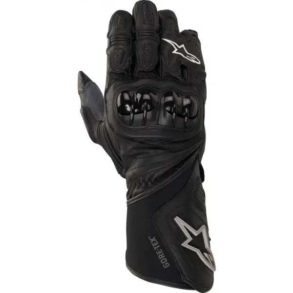 Guanti moto pelle Alpinestars 365 Gore-Tex neri