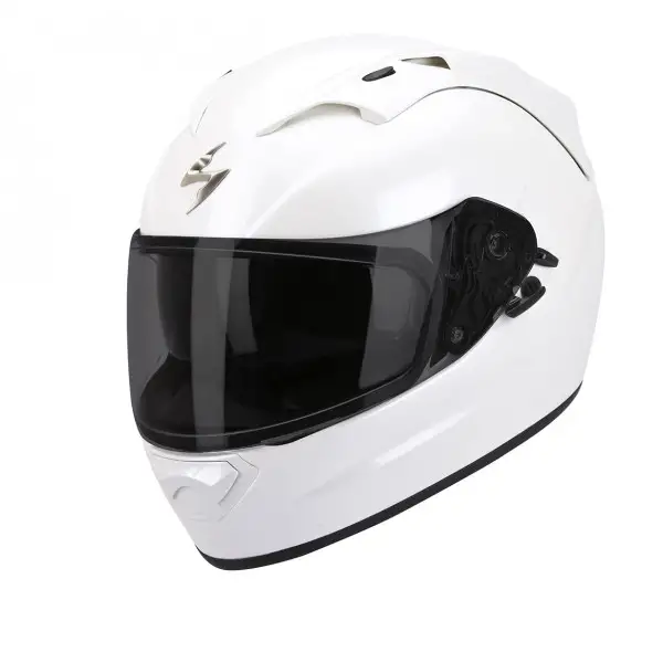 Casco integrale Scorpion Exo 1200 Air Solid bianco lucido