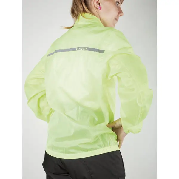 Giacca impermeabile donna LS2 Proof Giallo fluo
