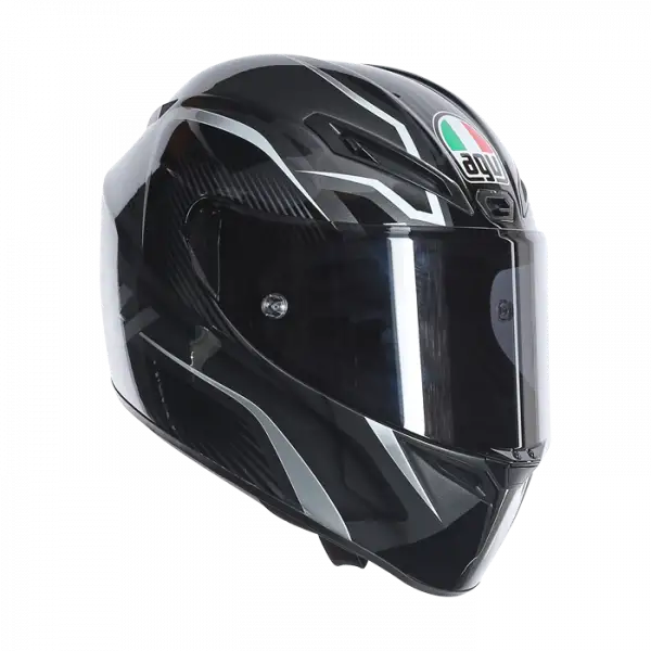 Casco integrale AGV GT Veloce TXT Nero Gunmetal Silver