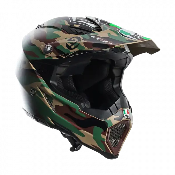 Casco off road Agv AX-8 Evo Paulin Camouflage