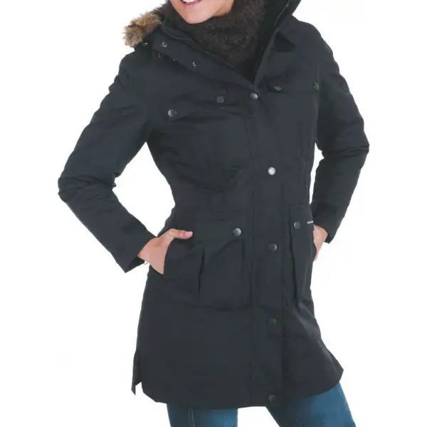 Giacca moto donna Tucano Urbano Parka Lady T 835T nera