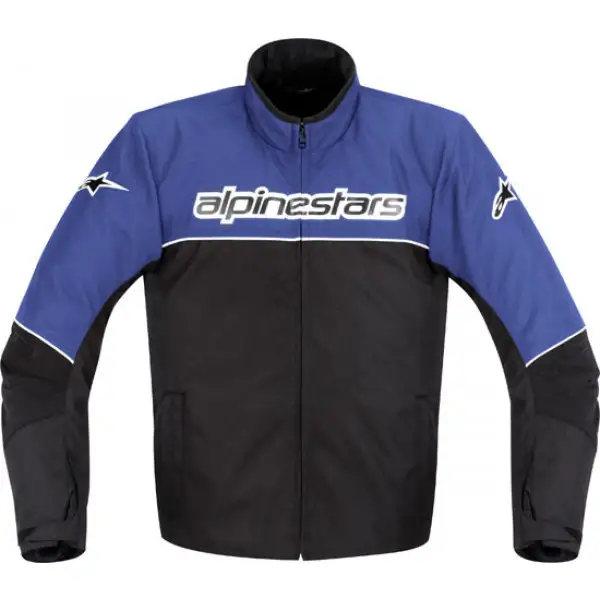 Giacca moto Alpinestars AST-1 WP Waterproof nero-blu