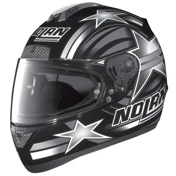 Casco moto Nolan N63 Stars nero