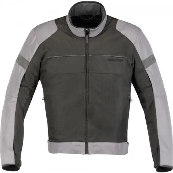 Giacca moto Alpinestars Xenon Air grigio chiaro-nera