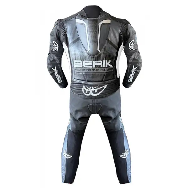 Tuta moto pelle intera Berik LS1-191318 Nero