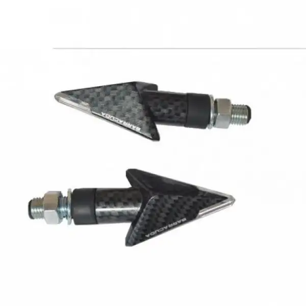 Coppia frecce omologate Barracuda Star Carbon