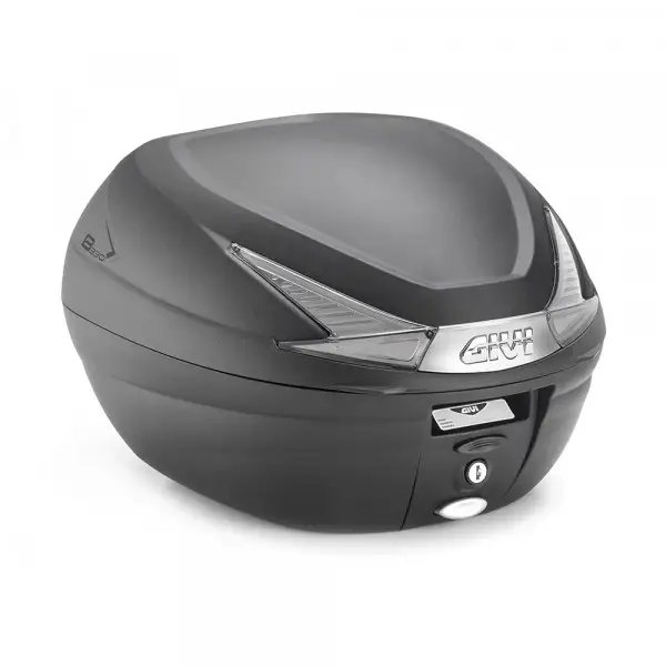 Bauletto Monolock Givi B330 33 litri Nero con catadiottri fumè