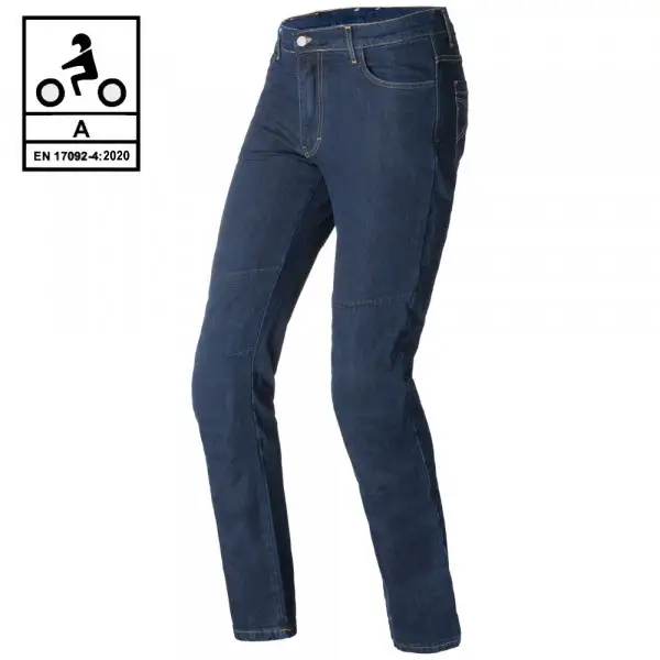 Jeans moto Befast ULTRON CE Certificati con fibra aramidica Blu