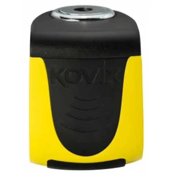 Bloccadisco con allarme Kovix KS6 perno 5mm Giallo