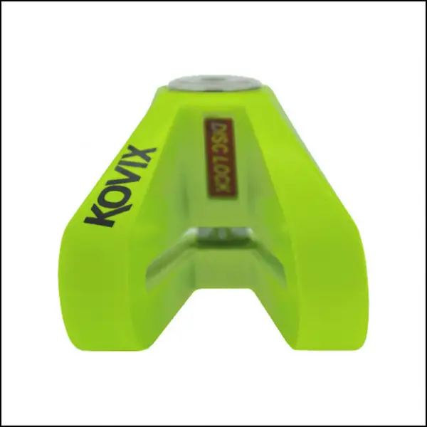 Bloccadisco Kovix KVX perno 14 mm verde fluo