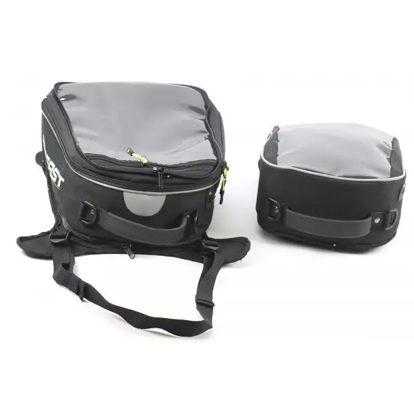 Borsa serbatoio Befast grande Nero Argento