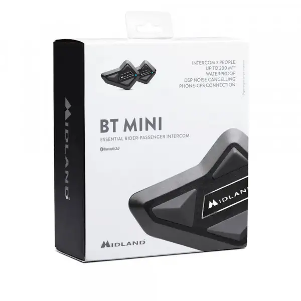 Interfono bluetooth Midland BT Mini doppio