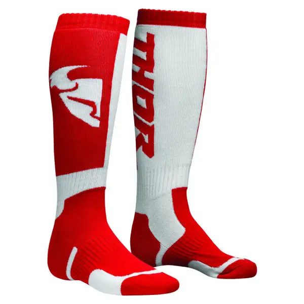 Calze bambino Thor Youth MX S8Y Rosso Bianco