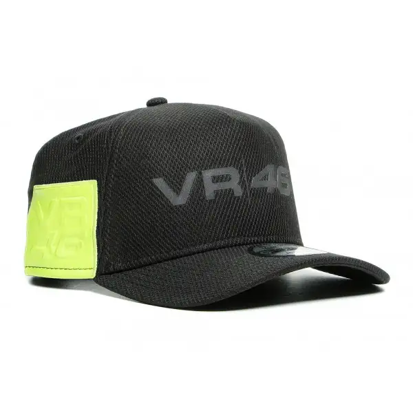 Cappellino Dainese Dainese Vr46 9forty Nero Giallo Fluo