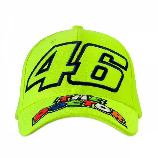 Cappellino VR46 46 THE DOCTOR Giallo Fluo