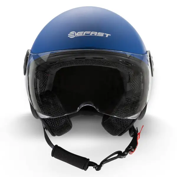 Casco jet Befast Rapid Blu opaco