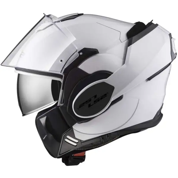 Casco modulare LS2 FF399 Valiant mentoniera ribaltabile Bianco