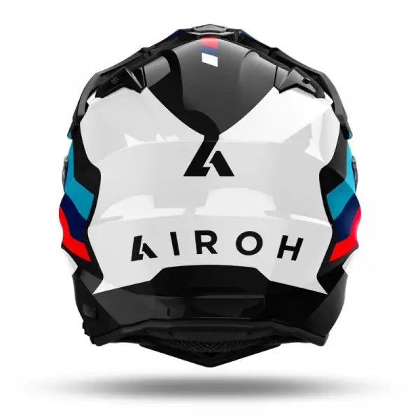 Casco integrale touring Airoh COMMANDER 2 DOOM in fibra Nero lucido 