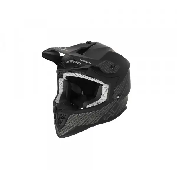 Casco cross Acerbis LINEAR Nero Nero