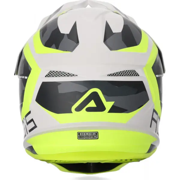 Casco cross Acerbis PROFILE 4.0 Giallo Fluo Bianco