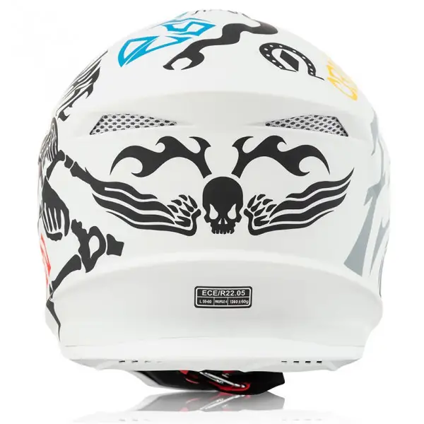 Casco cross Acerbis PROFILE 4 SP CLUB Bianco