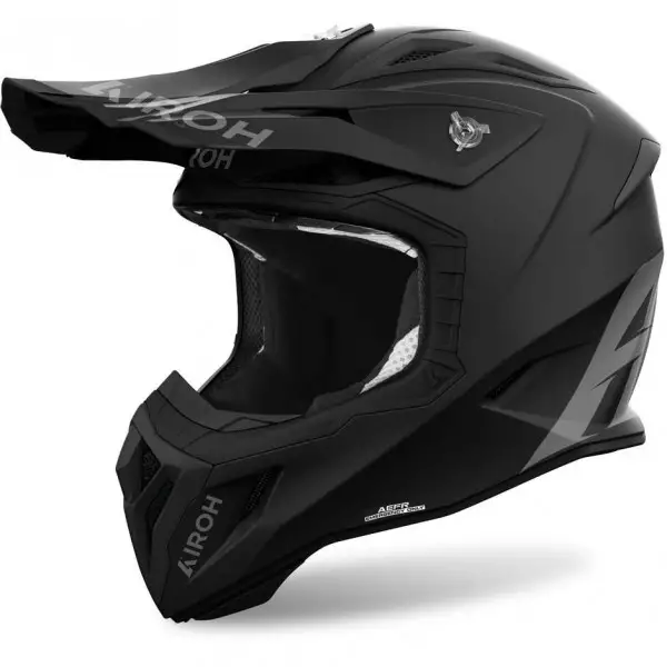 Casco cross Airoh AVIATOR ACE 2 COLOR in fibra Nero opaco