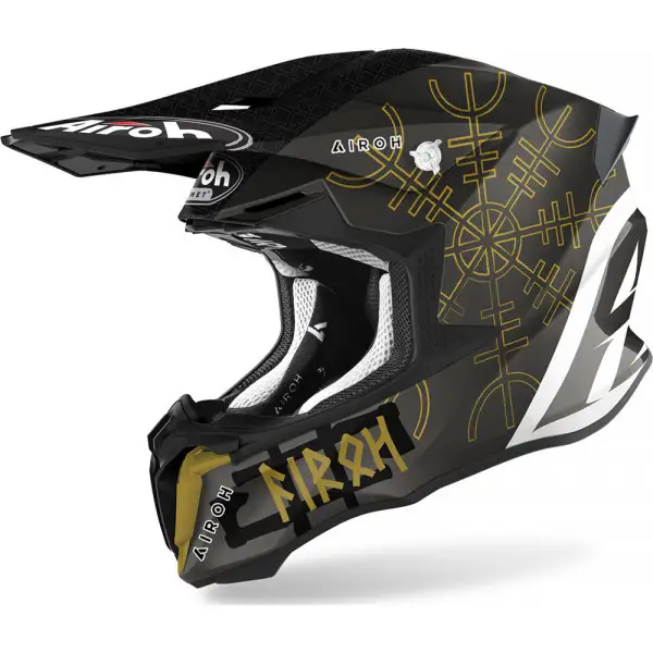 Casco cross Airoh Twist 2.0 Sword Lucido Opaco