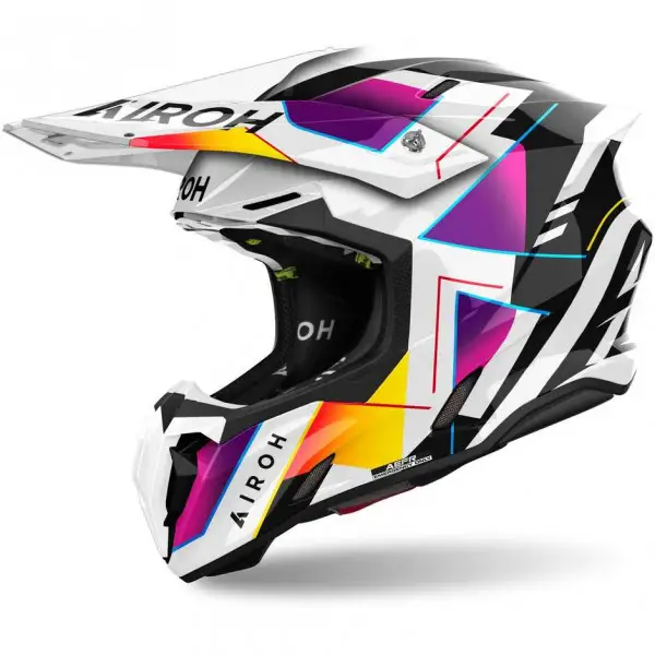 Casco cross Airoh TWIST 3 RAINBOW lucido