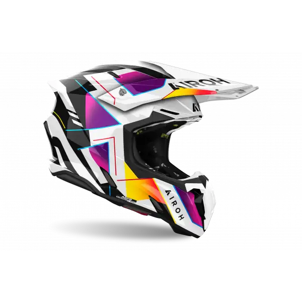 Casco cross Airoh TWIST 3 RAINBOW lucido