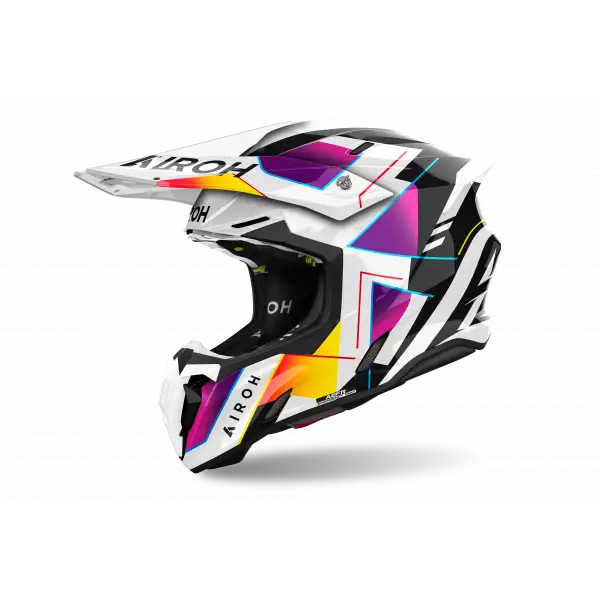 Casco cross Airoh TWIST 3 RAINBOW lucido