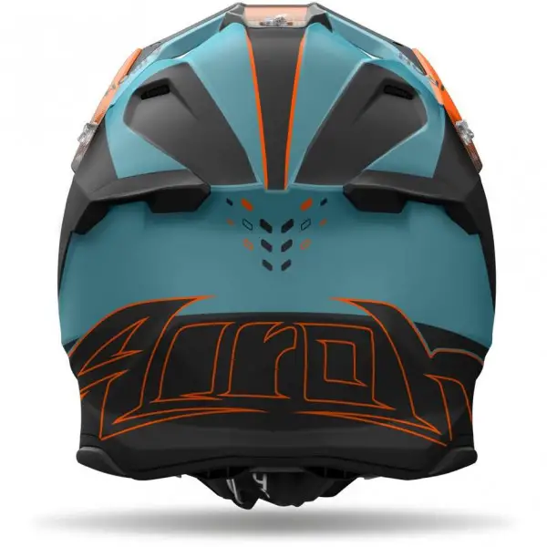 Casco cross Airoh TWIST 3 SHARD Arancione opaco