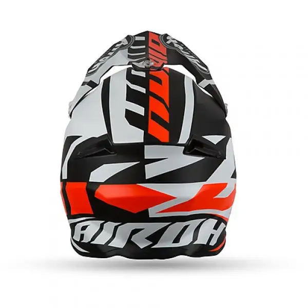 Casco cross Airoh Twist Great Arancio Opaco