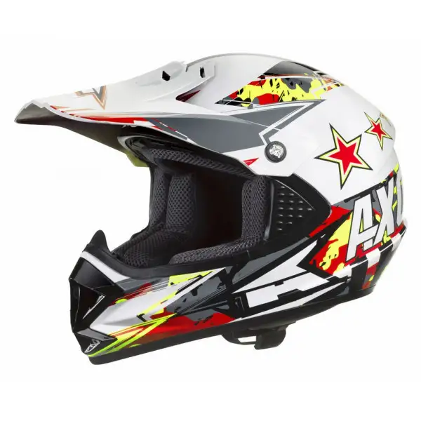 Casco cross bambino Axo Ninja Rosso