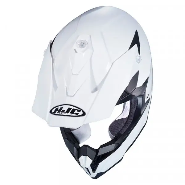 Casco cross HJC i50 Solid Bianco