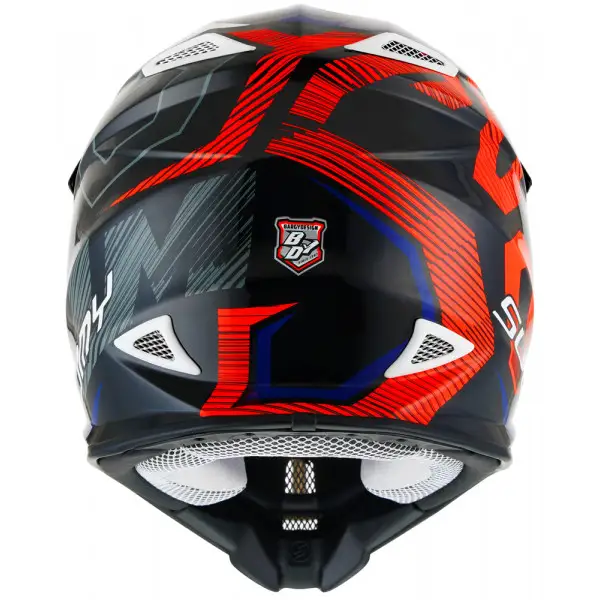 Casco cross Suomy MR JUMP UNLEASHED Nero Rosso