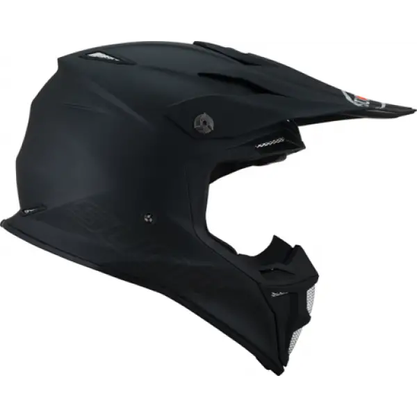 Casco cross Suomy MX SPEED PRO PLAIN MATT BLACK E06 in fibra Nero