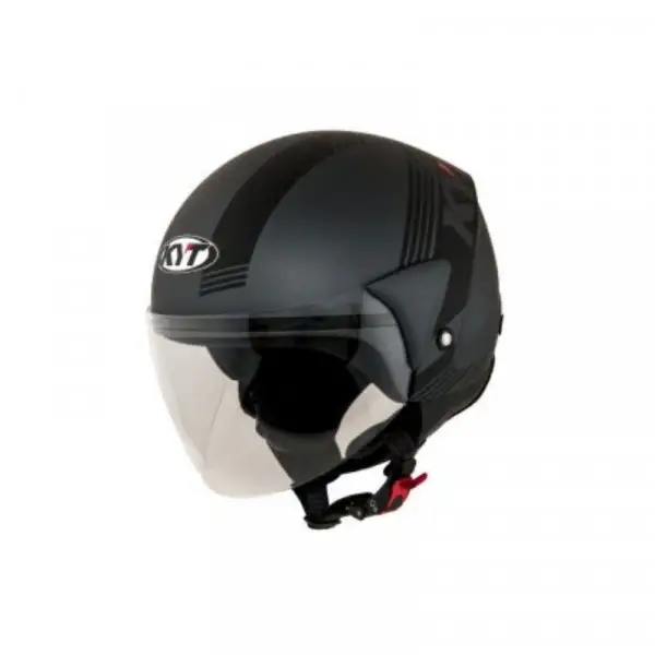 Casco demi-jet Kyt Cougar Urban Code Antracite Opaco