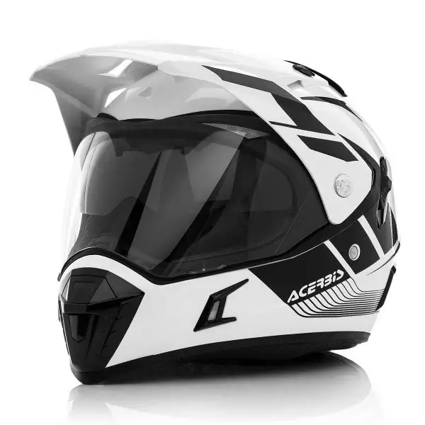 Casco integrale Acerbis Active Graffix Bianco Nero